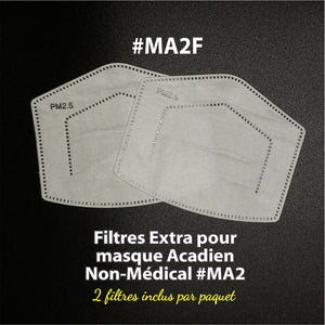 MA2 - Masque acadien  NON-MÉDICAL