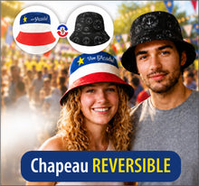 Charger l'image dans la galerie, BK1- Chapeau acadien réversible