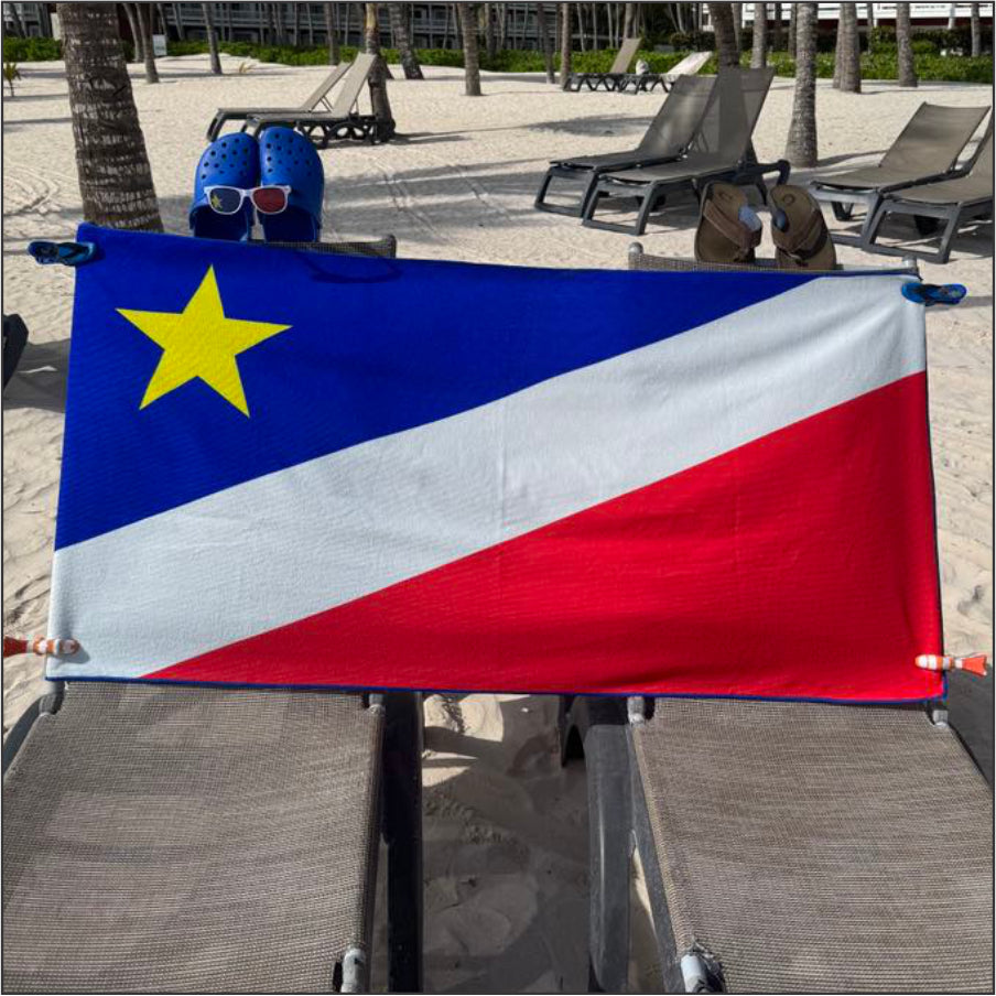 SV3 - Grande Serviette de plage Acadienne