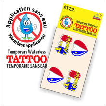 Charger l'image dans la galerie, Tattoo acadien temporaire sans eau