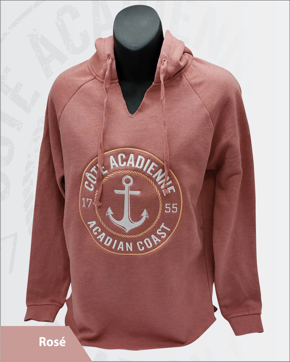 F0052 - Cagoule pour femmes - Hoodies CÔTE ACADIENNE / ACADIAN COAST