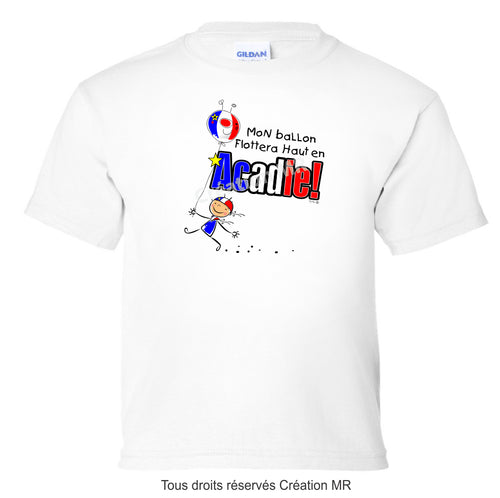 TLE27 - T-SHIRT ACADIEN ENFANT UNISEXE