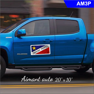 AM3P - Aimant acadien personnalisé pour l’auto