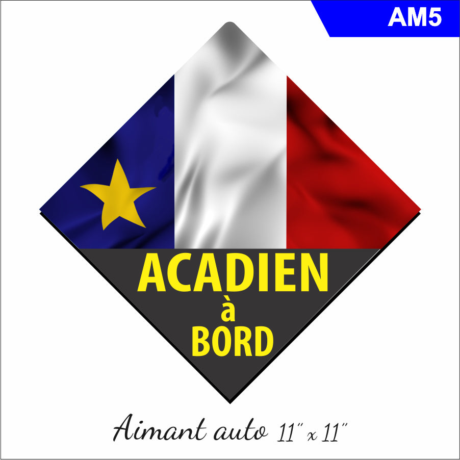 AM5/AM6/AM7 - Aimant acadien pour l'auto
